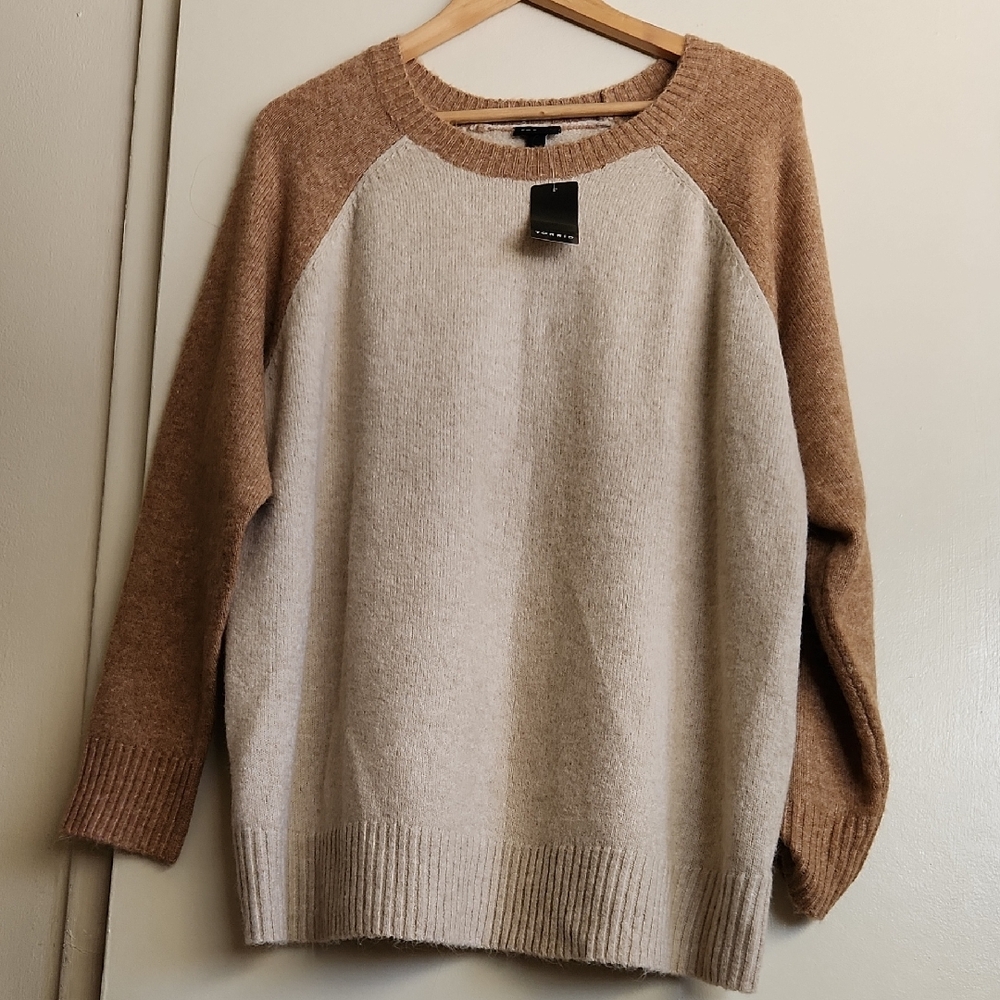 NWT Torrid Size 1X Vegan Cashmere Sweater